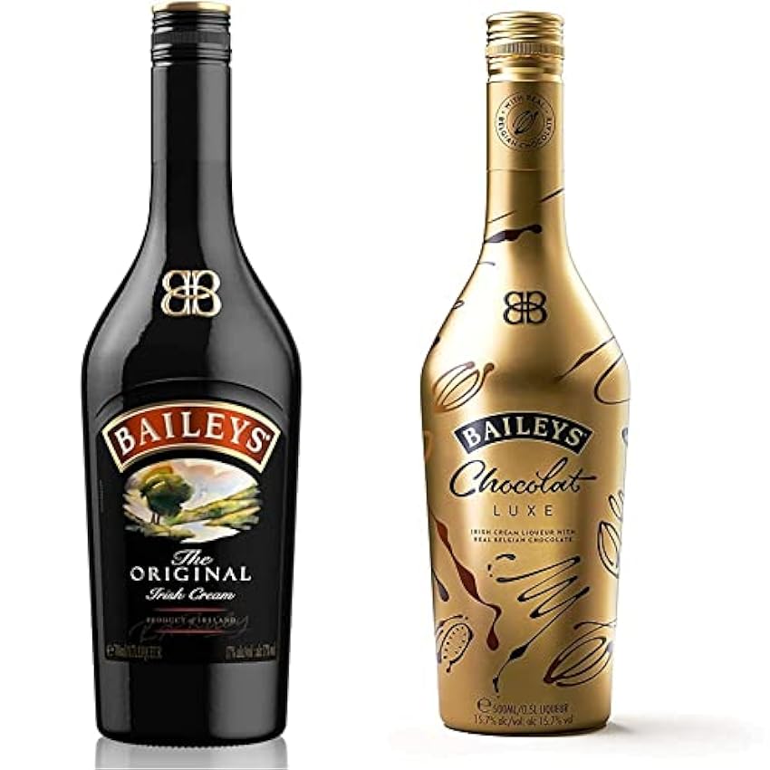 guter Preis Baileys Original | 700ml | Irish Cream Likör + Baileys Chocolat Luxe Likör | 700ml | Sahnelikör xhOSuQ6y Mode