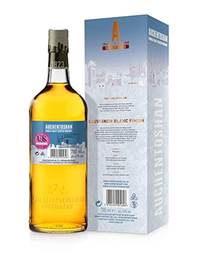 billig Auchentoshan Sauvignon Blanc | Single Malt Whisky | mit Geschenkverpackung | bewegend frisches Aroma | 47% Vol | 700ml Einzelflasche AJvLX9Ii Online Shop
