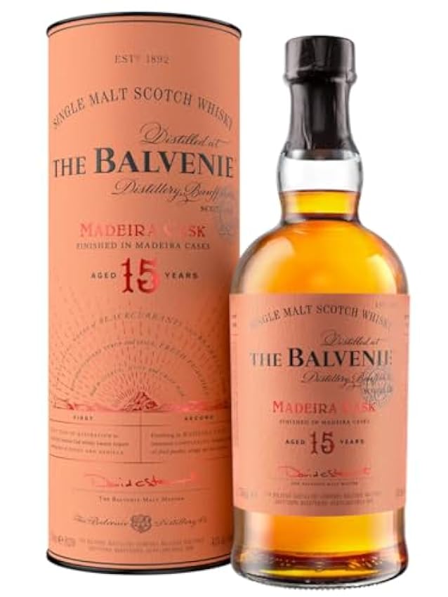 Klassiker Balvenie 15 Jahre Madeira Cask 43% vol. 0,7 L