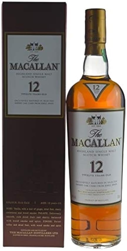 große Auswahl Rarität: The Macallan Whisky 12 Jahre She