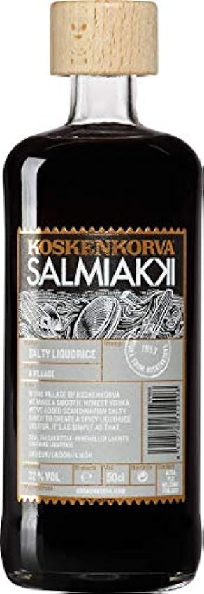 erstaunlich Koskenkorva Salmiakki - salziger Lakritzsch