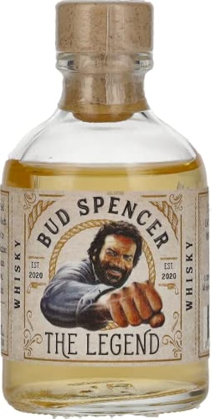 neueste Bud Spencer THE LEGEND Whisky 46% Vol. 0,05l Nl