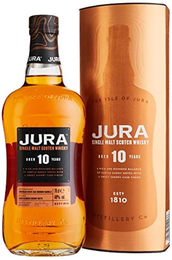 Promotions Jura 10 Jahre Single Malt Scotch Whisky mit 