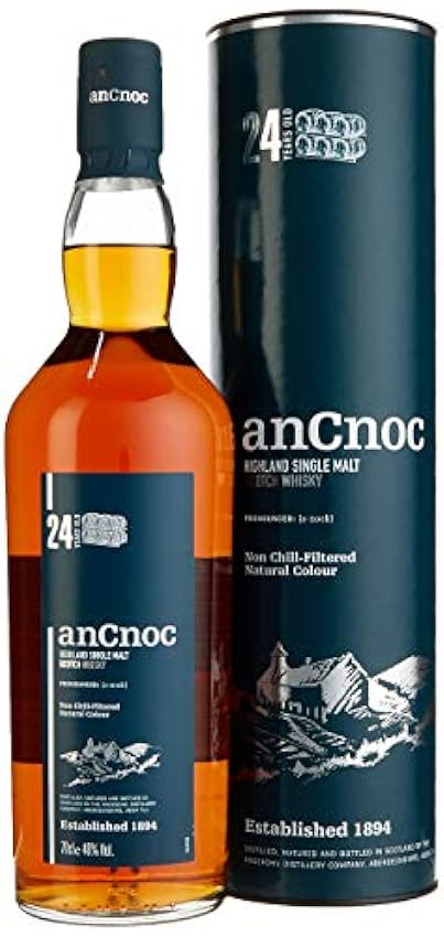Hohe Qualität AnCnoc 24 Years Old Single Malt – 24 Jahr