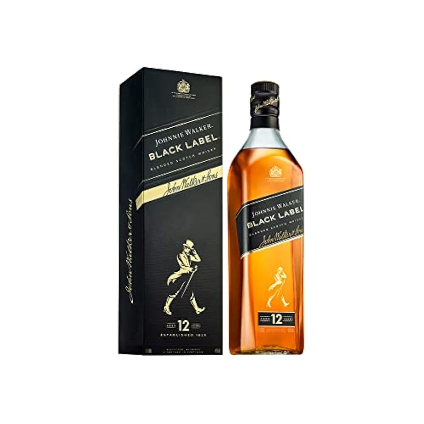 Preiswerte Blended Whisky Johnnie Walker Black Label, 4
