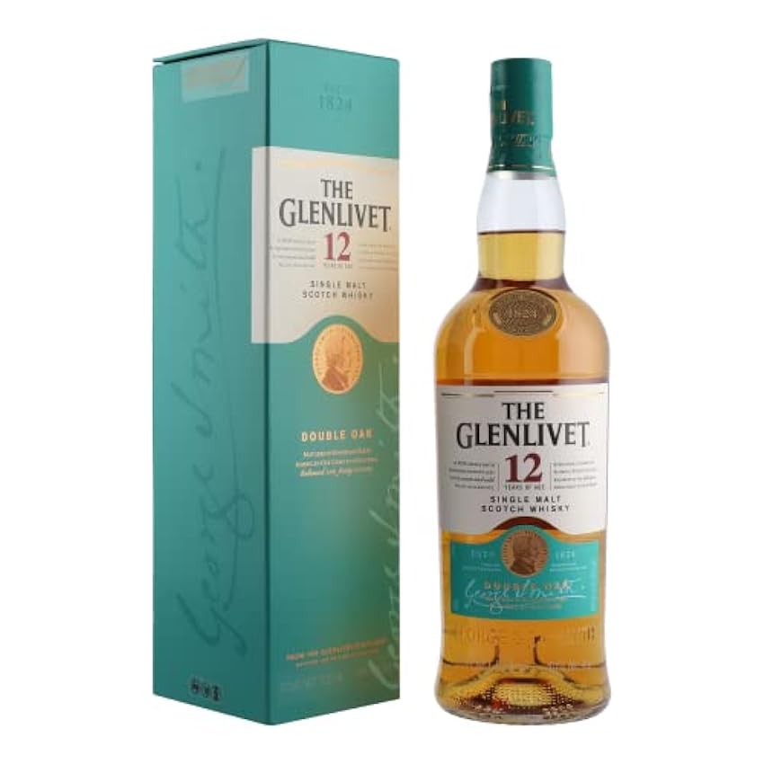neueste Glenlivet The 12 Years Old Whisky mit Geschenkv