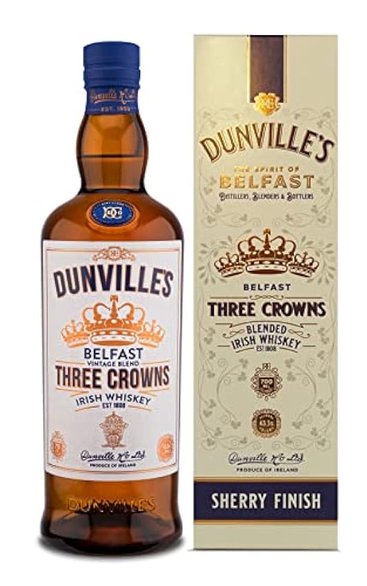 Promotions Dunville´s THREE CROWNS Belfast Vintage