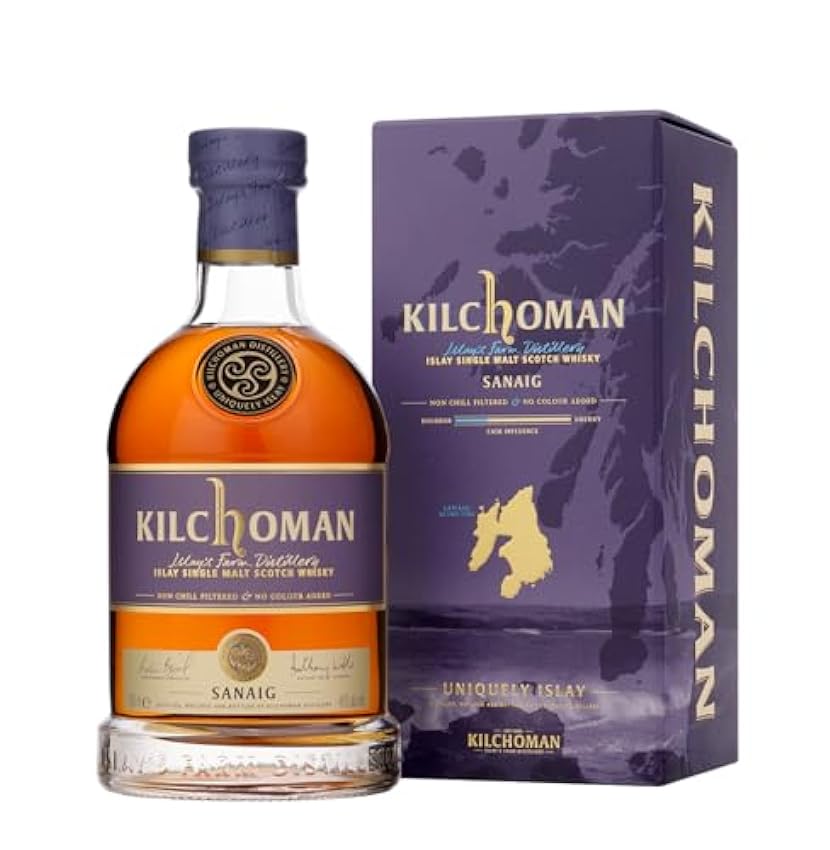 Kostengünstige Kilchoman Sanaig Single Malt Whisky (1 x