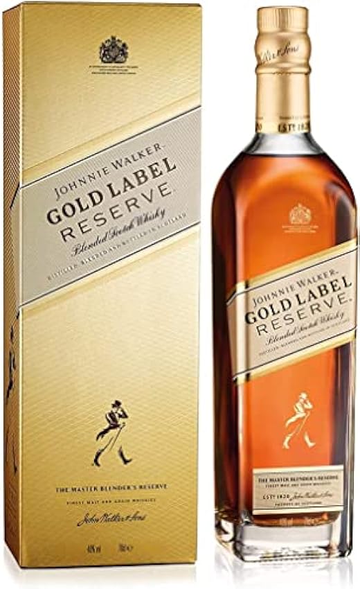 Günstige Johnnie Walker Whisky - Blended Scotch, Gold, 