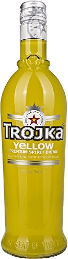 Kostengünstige Trojka Vodka Yellow 17% Vol. 0,7 l powPx