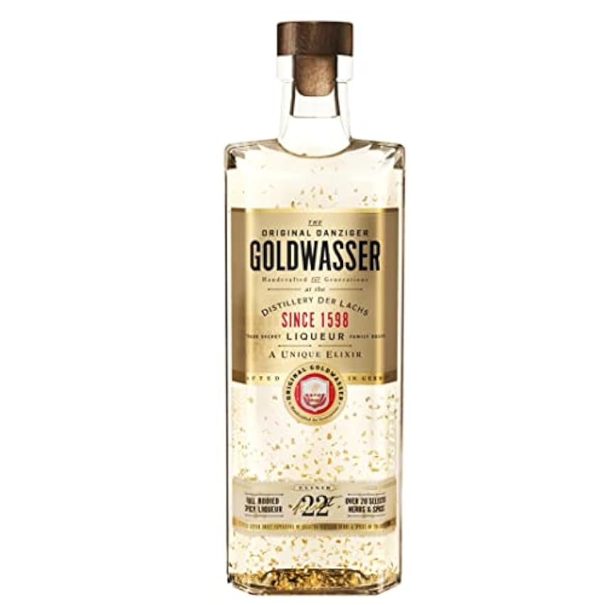 beliebt ORIGINAL DANZIGER Goldwasser, Kräuterlikör 40% 