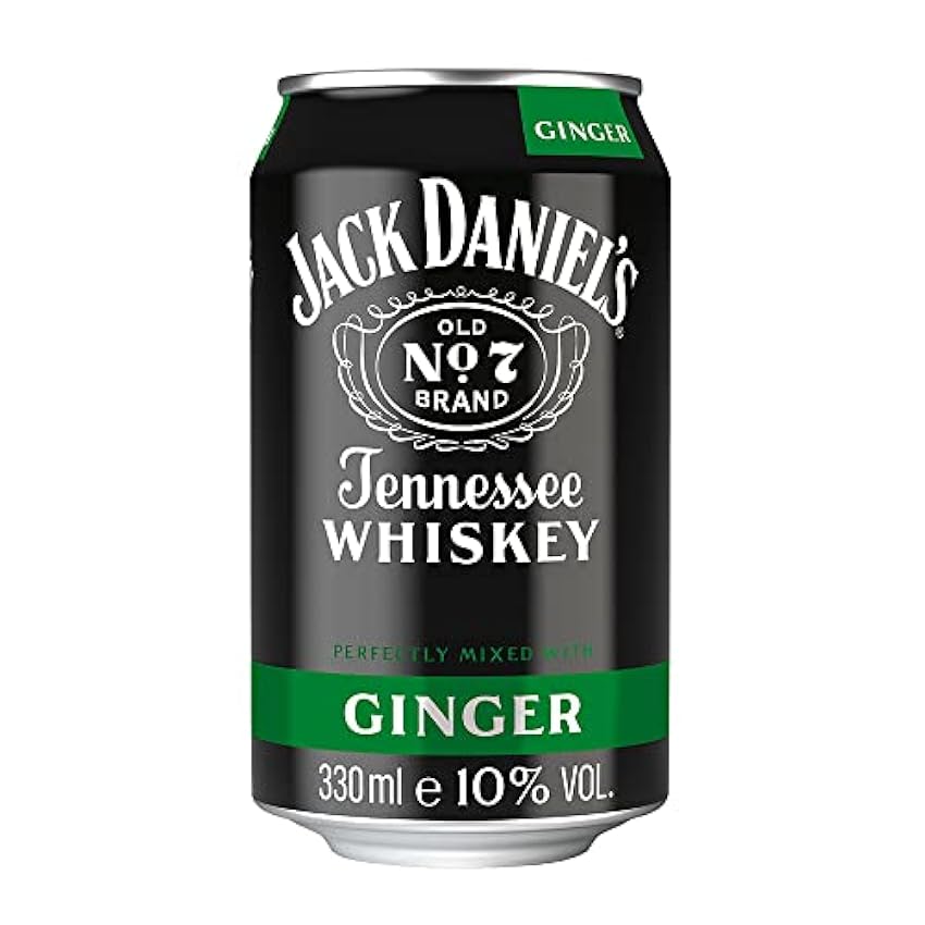 Billige Jack Daniel´s Jack&Ginger Whiskey - Whiskey Noten treffen auf süßlich-herbes Ginger Ale - 24 x 0,33L 10% Vol. crSP4OxF am besten verkaufen