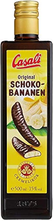 Klassiker Casali Schoko Bananen Likör 0,5 Liter 6tZumEJ