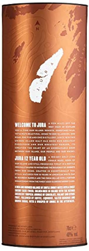 Großhandelspreis Jura 12 Jahre Single Malt Scotch Whisky mit Geschenkverpackung (1 x 0,7 l) IDrX9Jqw Online Shop