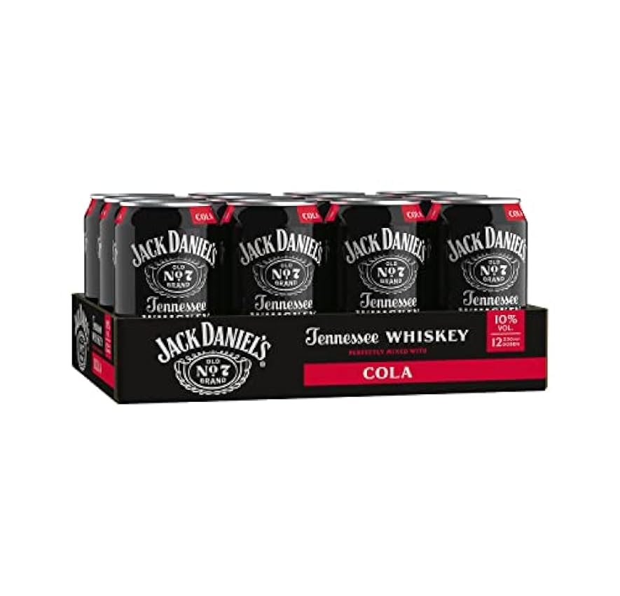 Ermäßigte Jack Daniel´s Jack & Cola (12x 0,33L) - 