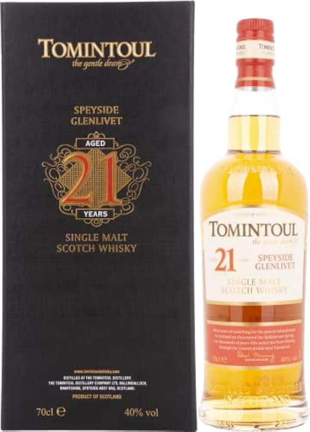 Billige Tomintoul 21 Years Old Single Malt Scotch Whisk