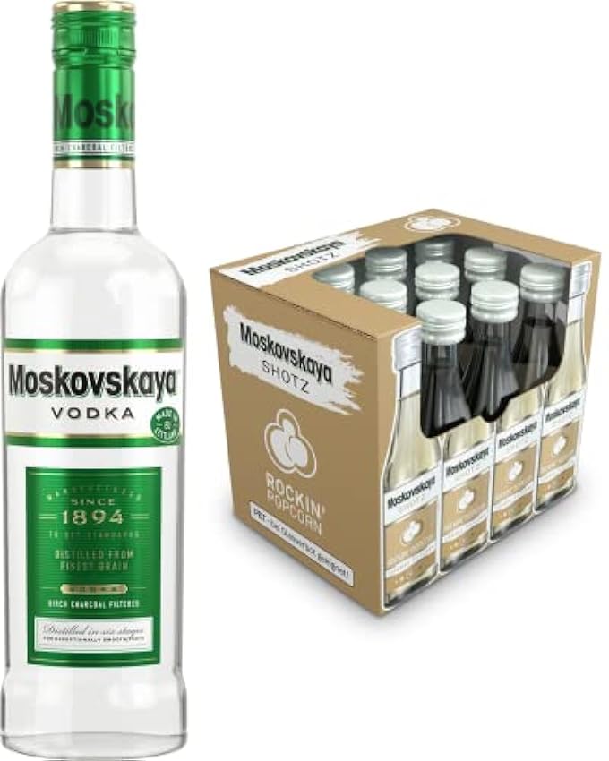 Preiswerte Moskovskaya Premium Vodka 38% vol. (1 x 0,5l