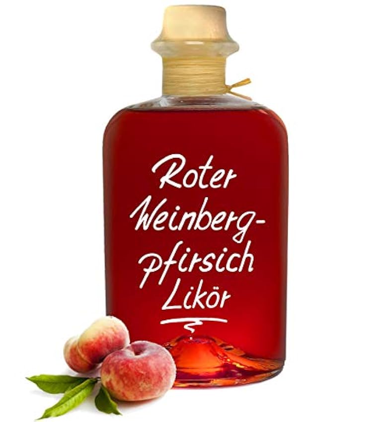 Klassiker Roter Weinbergpfirsich Likör 0,7l saftig aromatisch & lecker! 18% Vol. Weinbergpfirsichlikör TatCDIwX Hot Sale
