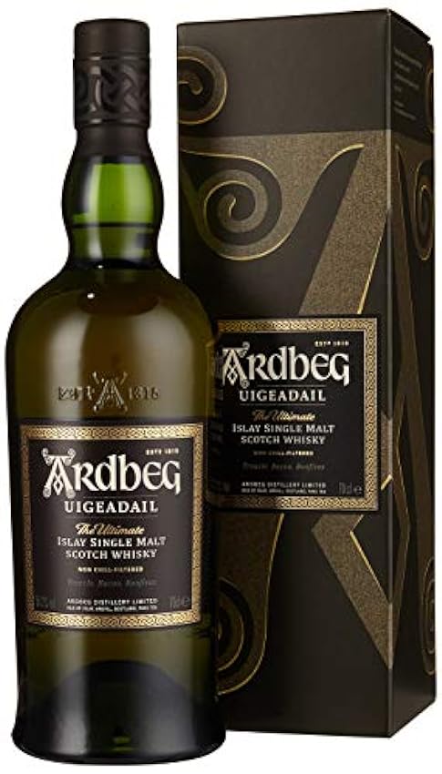 Preiswerte Whisky Ardbeg Uigeadail in Geschenkverpackun