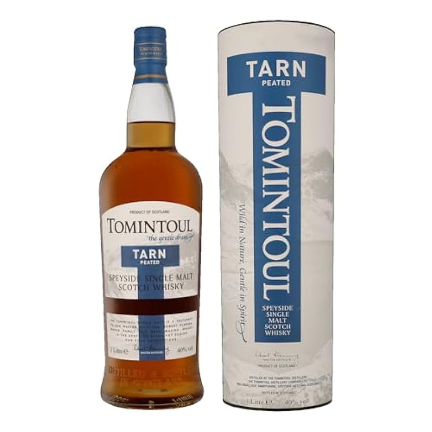 Kostengünstige Tomintoul TARN Peated Speyside Single Malt Scotch Whisky 40% Vol. 1l in Geschenkbox JOAUEdRB Online Bestellen