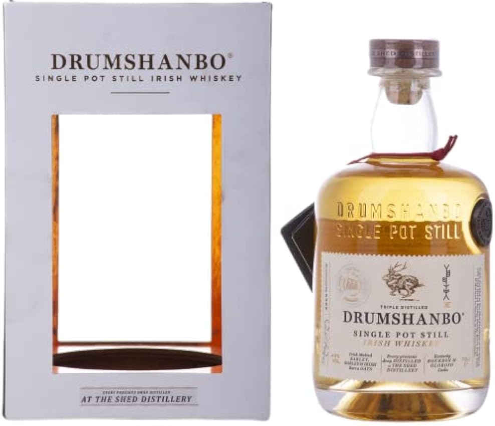 Hohe Qualität Drumshanbo Single Pot Still Whiskey 43% v