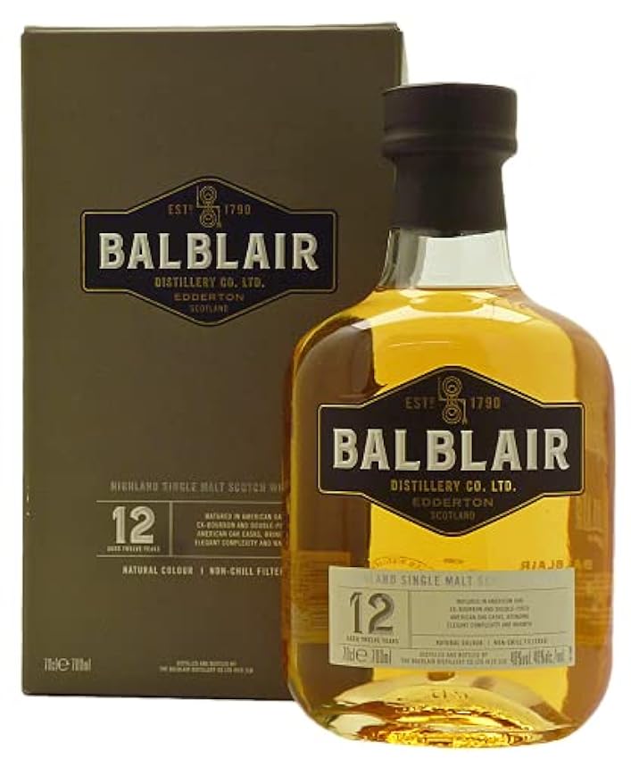erschwinglich Balblair 12 Jahre | Highland Single Malt 