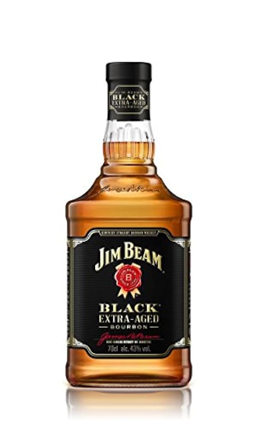 exklusiv Jim Beam BLACK Extra-Aged Bourbon 43% Vol. 0,7