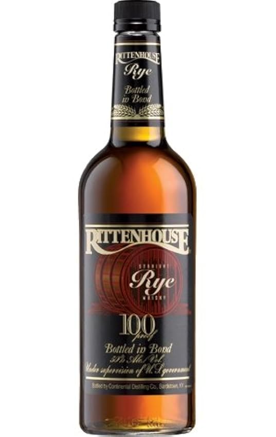 Klassiker Rittenhouse Straight Rye 100 proof Whiskey 0,