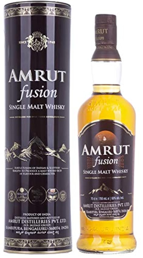 Billige Amrut Fusion Single Malt 50% 0,7L c12jO2n8 Hohe