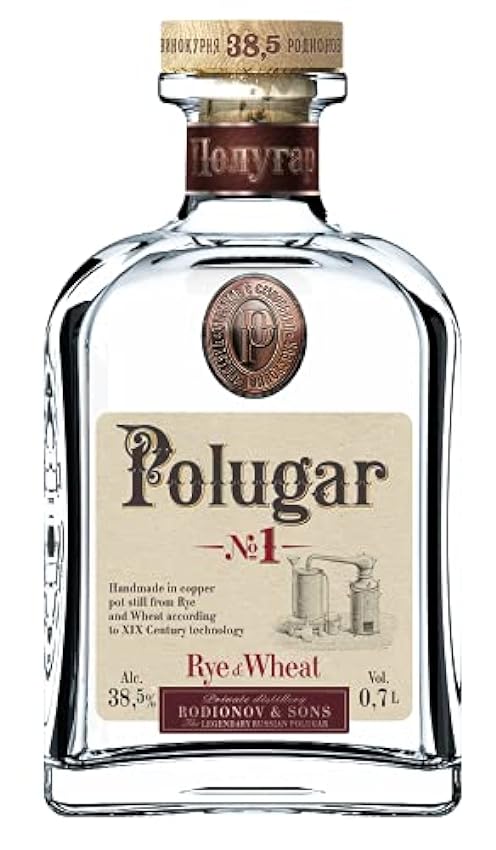 angemessenen Preis POLUGAR No. 1 Rye & Wheat (1 x 0.7l)