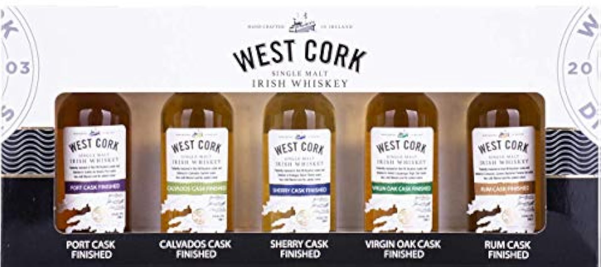 Großhandelspreis West Cork CASK COLLECTION Miniset Whis