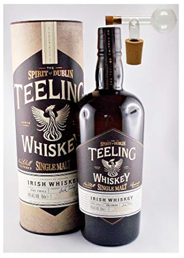 Preiswerte Teeling irischer Single Malt Whiskey + 1 Gla