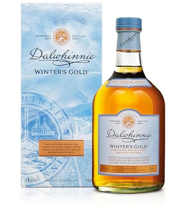 angemessenen Preis Dalwhinnie Winters Gold Highland Single Malt Scotch Whisky - mit Geschenkverpackung, Preisgekrönter, handverlesen aus Schottland, 43% vol, 700ml Einzelflasch 9p9gquc9 groß