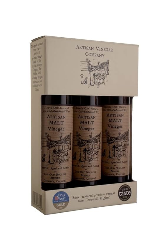 billig Artisan Malt Vinegar (Malzessig) - 3x250ml 25cxL