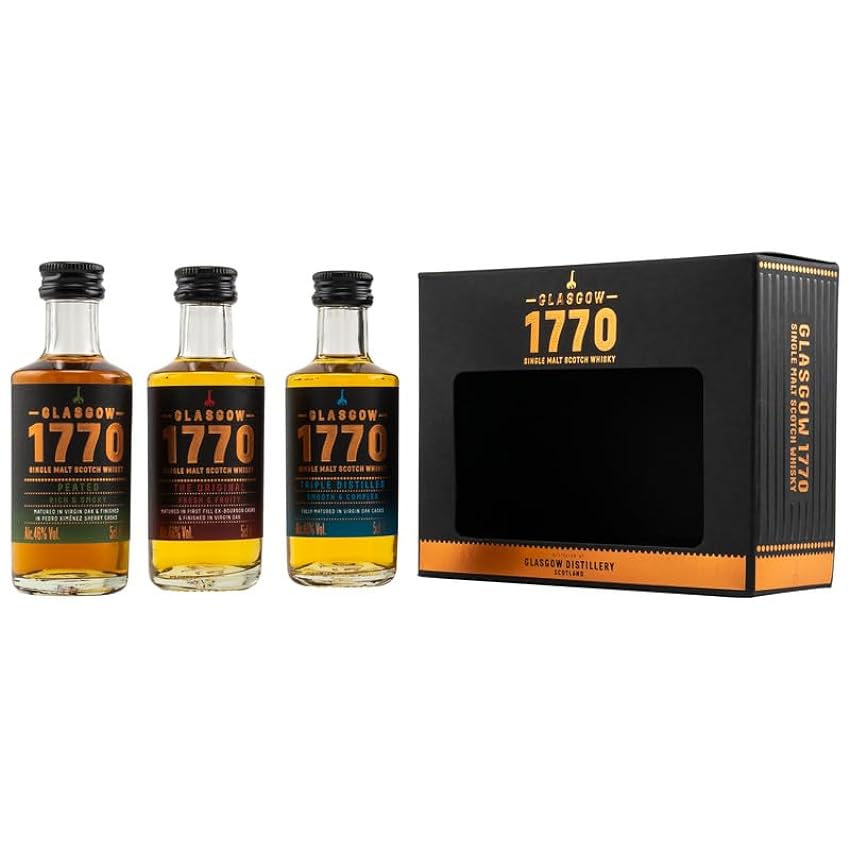beliebt 1770 Glasgow - Scotch Whisky - Mini Collection 