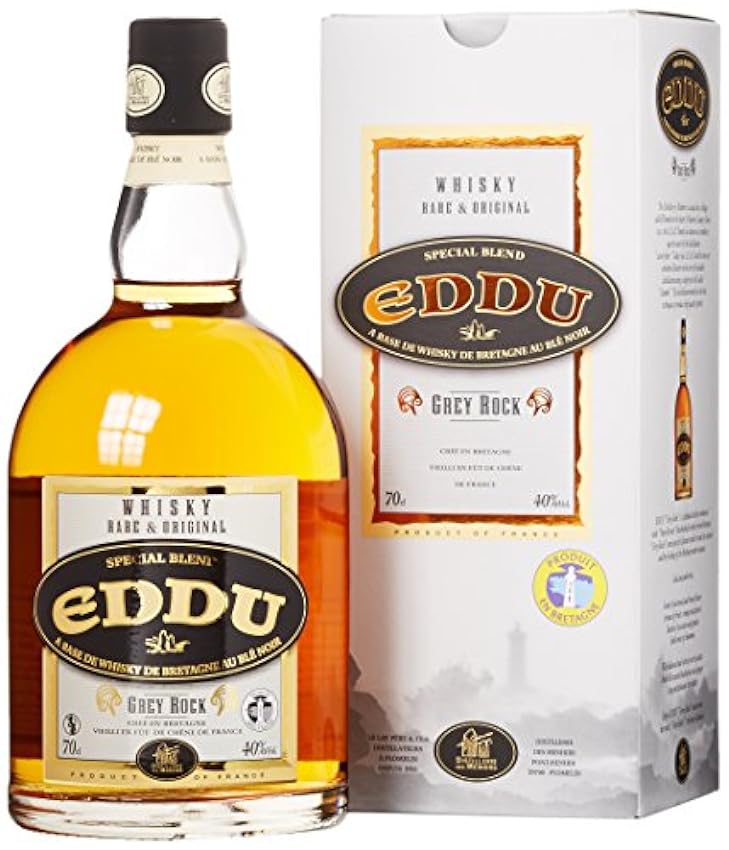 exklusiv Eddu Grey Rock Whisky mit Geschenkverpackung W