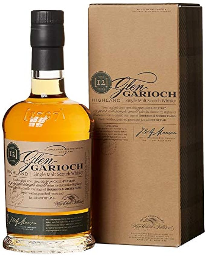 beliebt Glen Garioch 12 Jahre Highland Single Malt Scotch Whisky, mit Geschenkverpackung, mit Finish in Bourbon- und Sherryfässern, 48% Vol, 1 x 0,7l & Founder´s Reserve, 48% Vol, 1 x 0,7l ianrfGNB Online