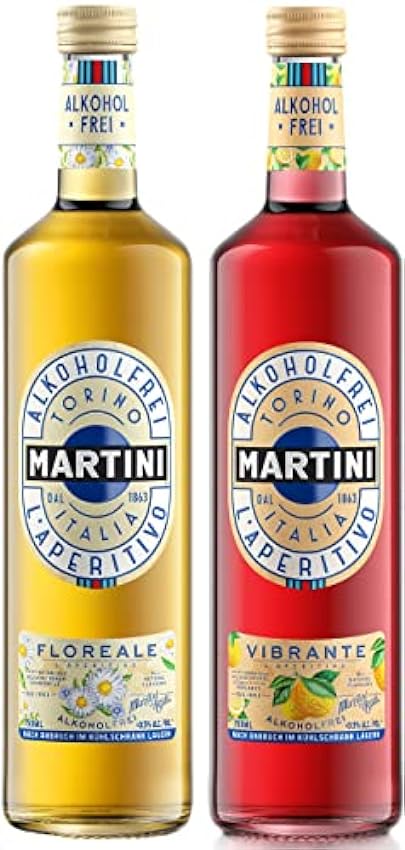 Kostengünstige MARTINI Alkoholfrei 2er Pack (Floreale &