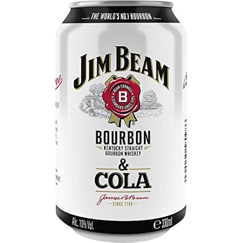 große Auswahl 12 Dosen Jim Beam Cola a 0,33L 10% Vol. D