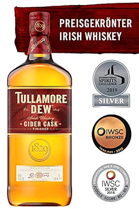 hohen Rabatt Tullamore DEW Cider Cask Finish Whiskey, 1l ZE0XEnKF heißer Verkauf