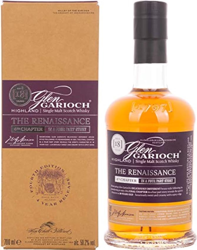 Promotions Glen Garioch 18 Years Old THE RENAISSANCE 4t