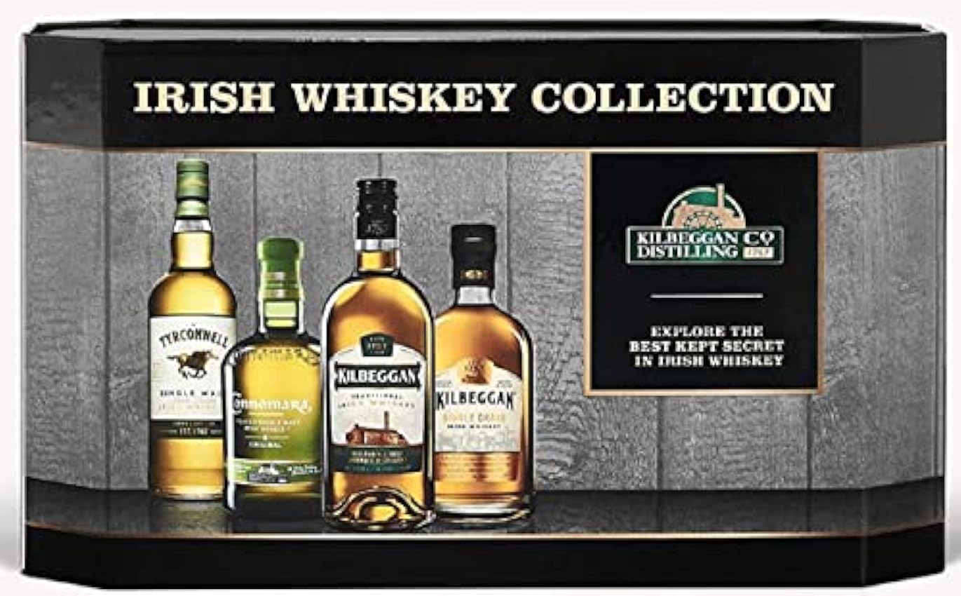 Hohe Qualität Irish Whisky Geschenkset - Connemara + Ki