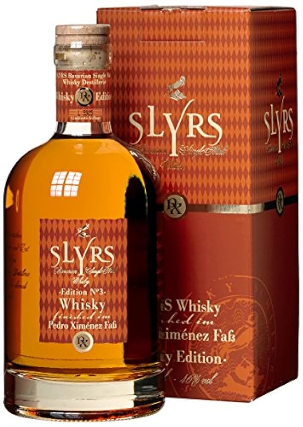 exklusiv SLYRS Bavarian Single Malt Whisky Pedro Ximene
