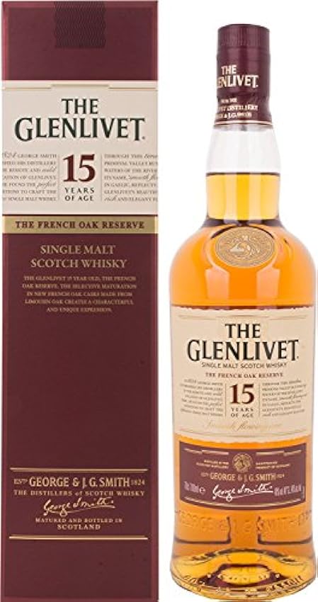 Ermäßigte The Glenlivet French Oak Reserve Whisky 15 Ye