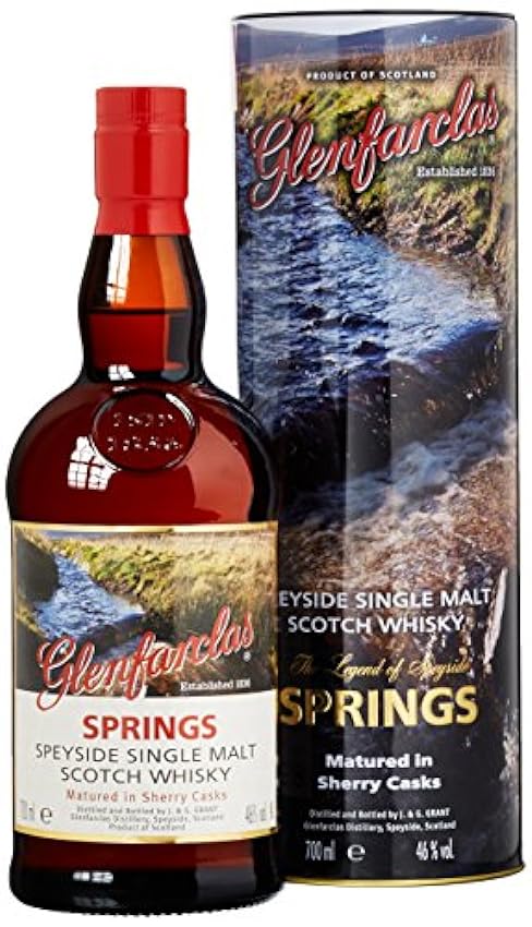 große Auswahl Glenfarclas Springs Sherry Cask mit Geschenkverpackung Whisky (1 x 0.7 l) 8zwSpMav Hohe Quaity