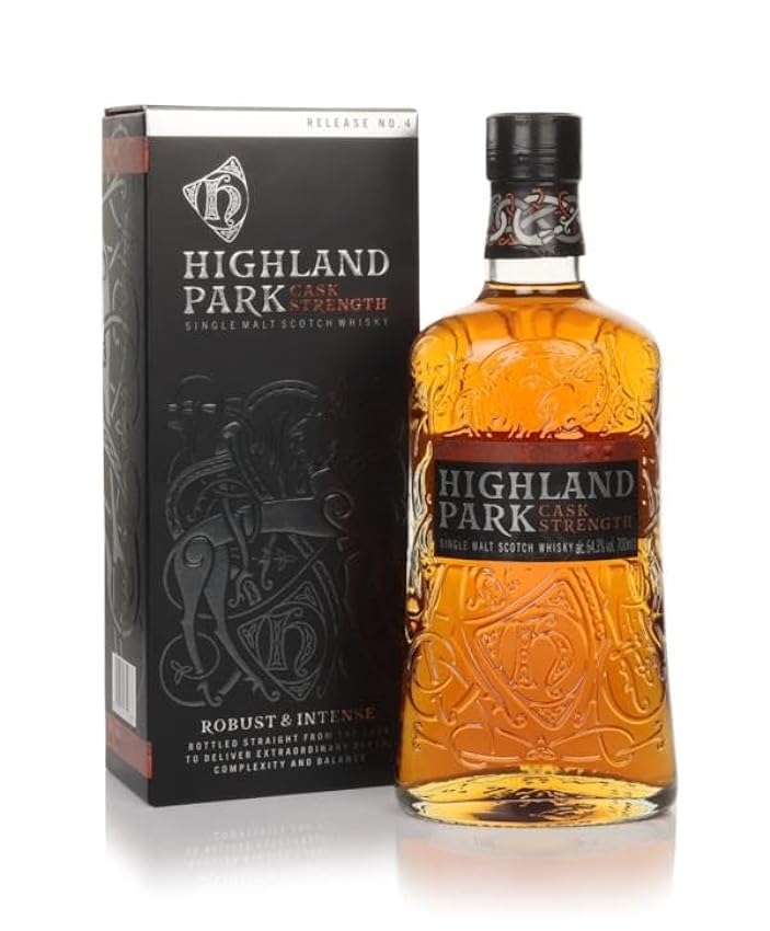 angemessenen Preis Highland Park CASK STRENGTH Single Malt Scotch Whisky Release No. 4 64,3% Vol. 0,7l in Geschenkbox PfX1wlze Rabatt
