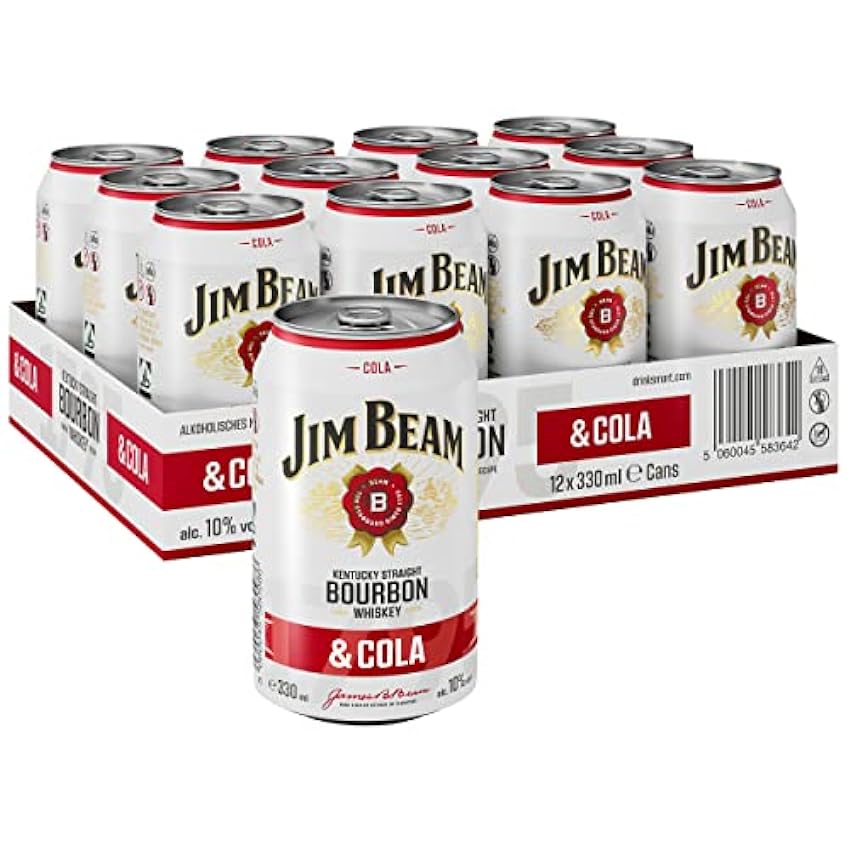 billig Jim Beam Bourbon & Cola Dose | Kentucky Straight
