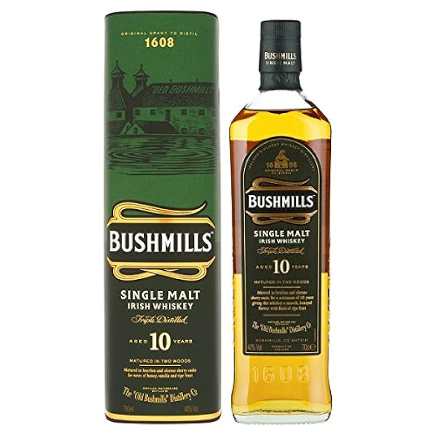 kaufen Bushmills Malt Single Malt Irish Whiskey im Alter von 10 Jahren 700ml Pack (70cl) 1FoiQCX4 Online Shop