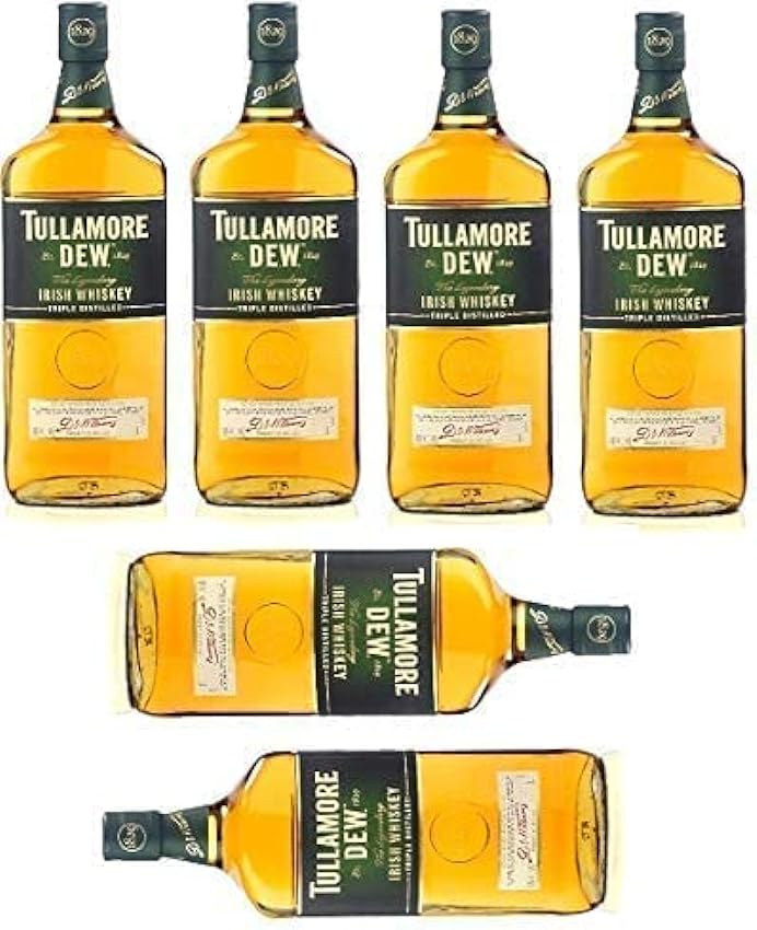 Hohe Qualität 6 Flaschen Tullamore Dew irish Whiskey a 