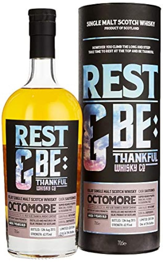 Ermäßigte Rest & Be Thankfull Whisky Company Octomore 7